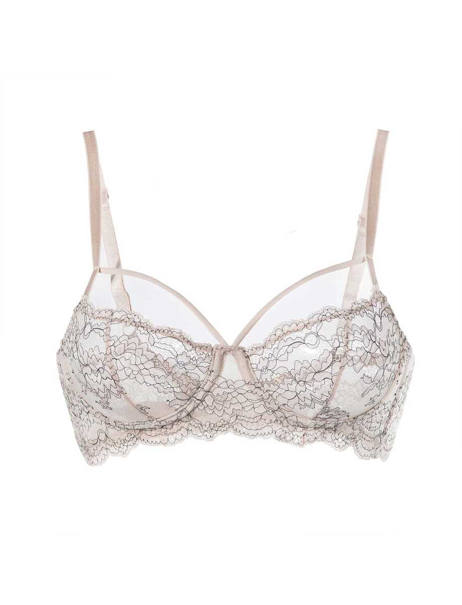 ADRIANA Bra with floral lace pattern