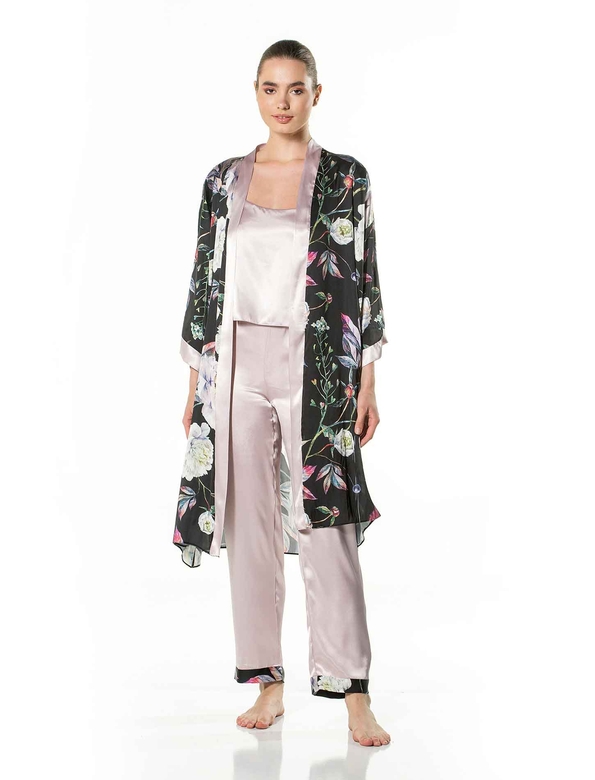 KAUDUPUL - AJA PYJAMA &MIDI ROBE SET