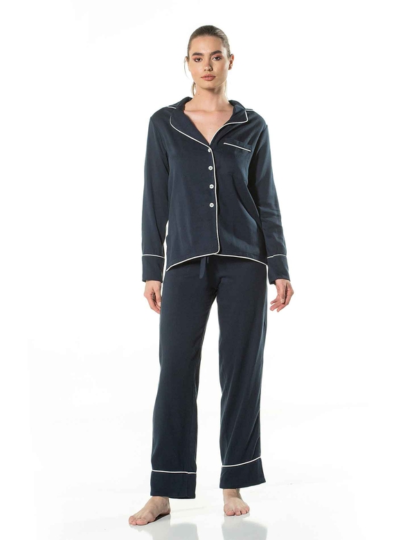 KAUDUPUL - ALIVIA PYJAMA SET NAVY BLUE