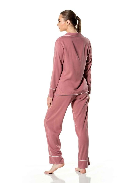 ALIVIA PYJAMA SET POWDER - Thumbnail