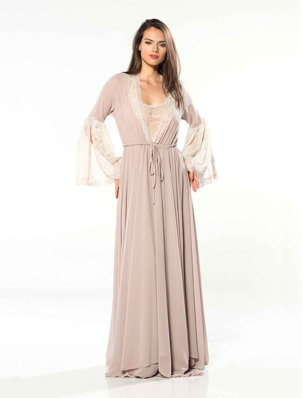 KAUDUPUL - ARYA NIGHTWEAR & ROBE SET BONE