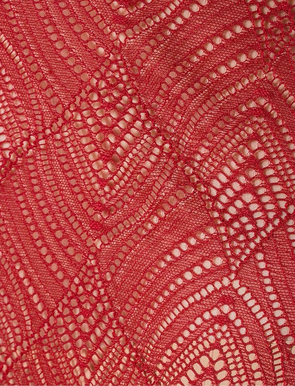 SAHRA MIDI NIGHTWEAR RED - Thumbnail