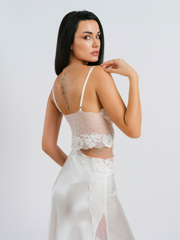 RANA NIGHTWEAR WHITE - Thumbnail