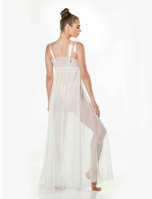 SAKIRA NIGHTWEAR WHITE - Thumbnail