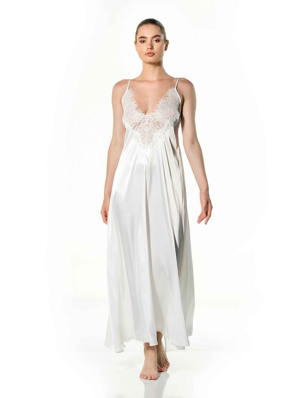 SARINA LONG NIGHTWEAR & ROBE SET - Thumbnail